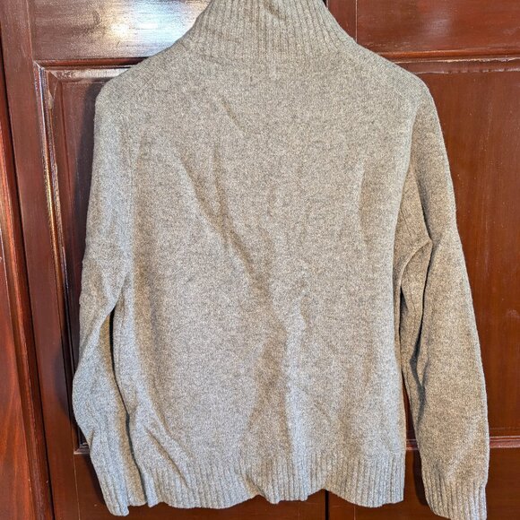 J Crew 1/4 zip wool sweater - Picture 4 of 4